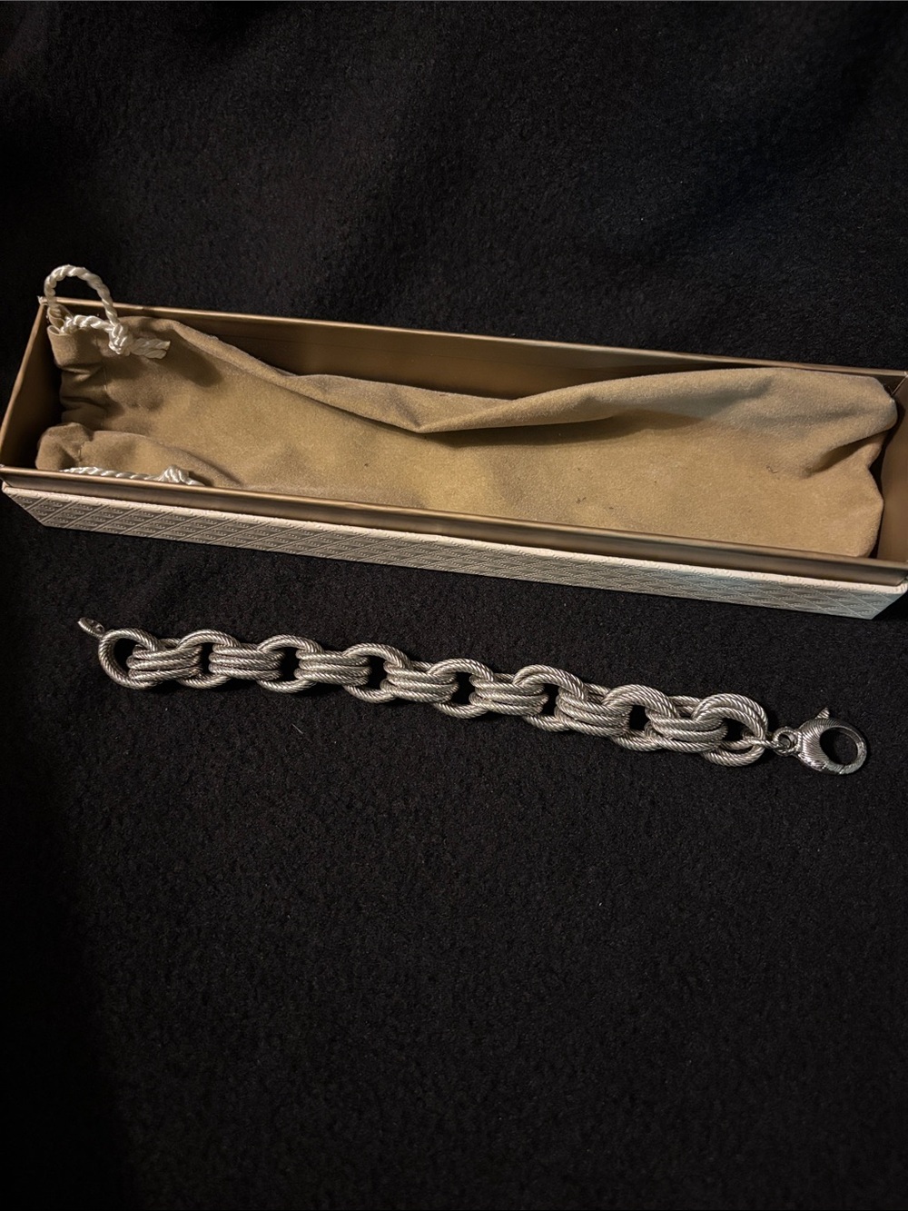 Milor QVC Italy twisted multi-strand chain Bracelet